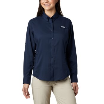 Columbia Ženske Košulje - PFG Tamiami II Long Sleeve Tamnoplave | EKVM-95372